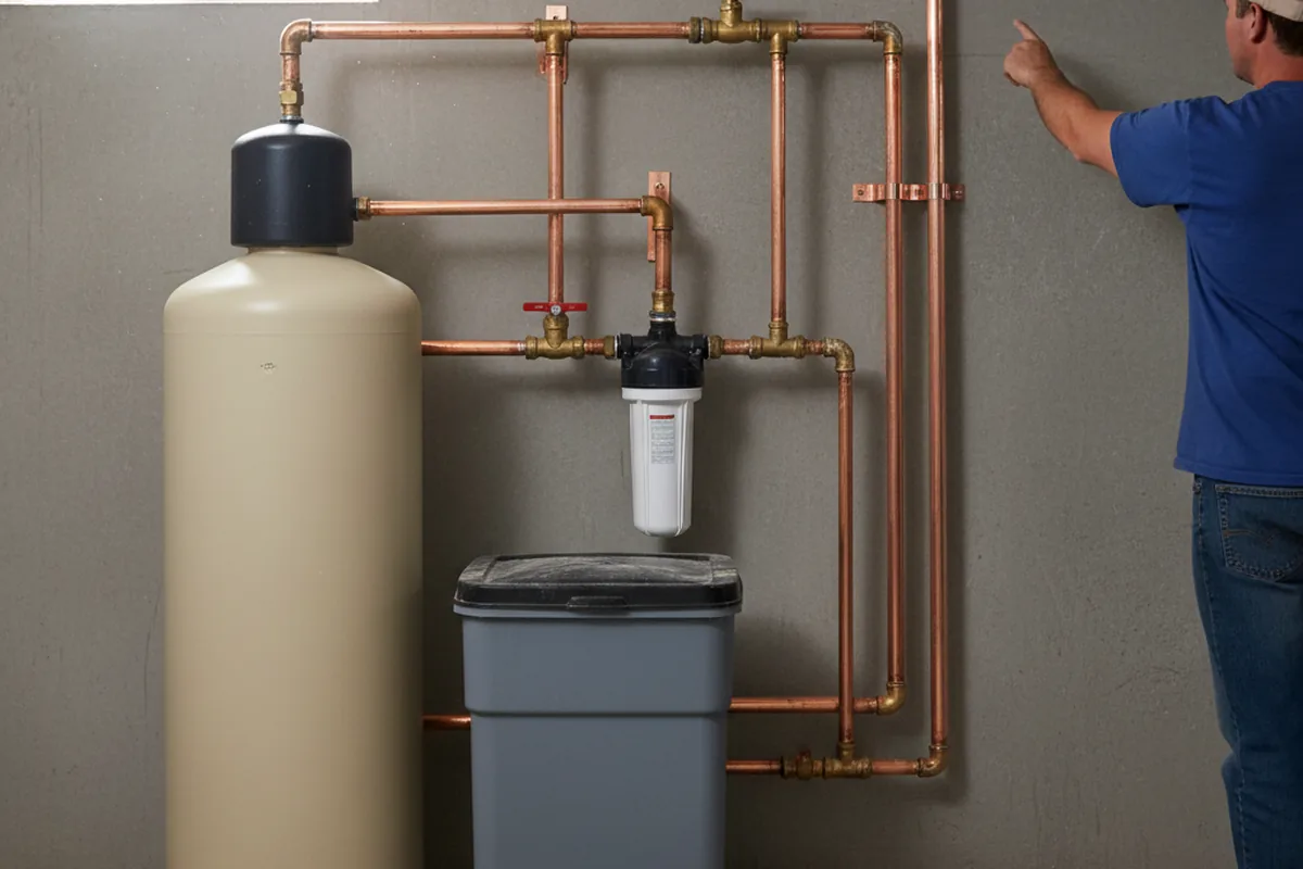 Whole-house water treatment system installed in Ralston